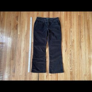 Women’s Eddie Bauer Chocolate Brown Corduroy Pants